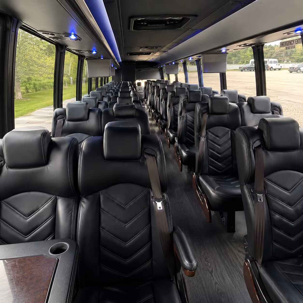 does the day of the week or the date change what a bus rental costs in leander