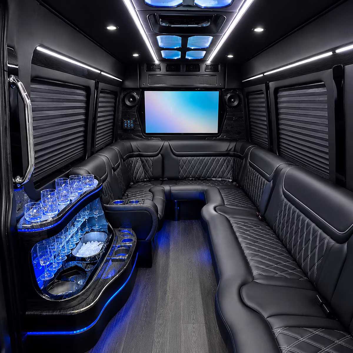 leander party bus interior
