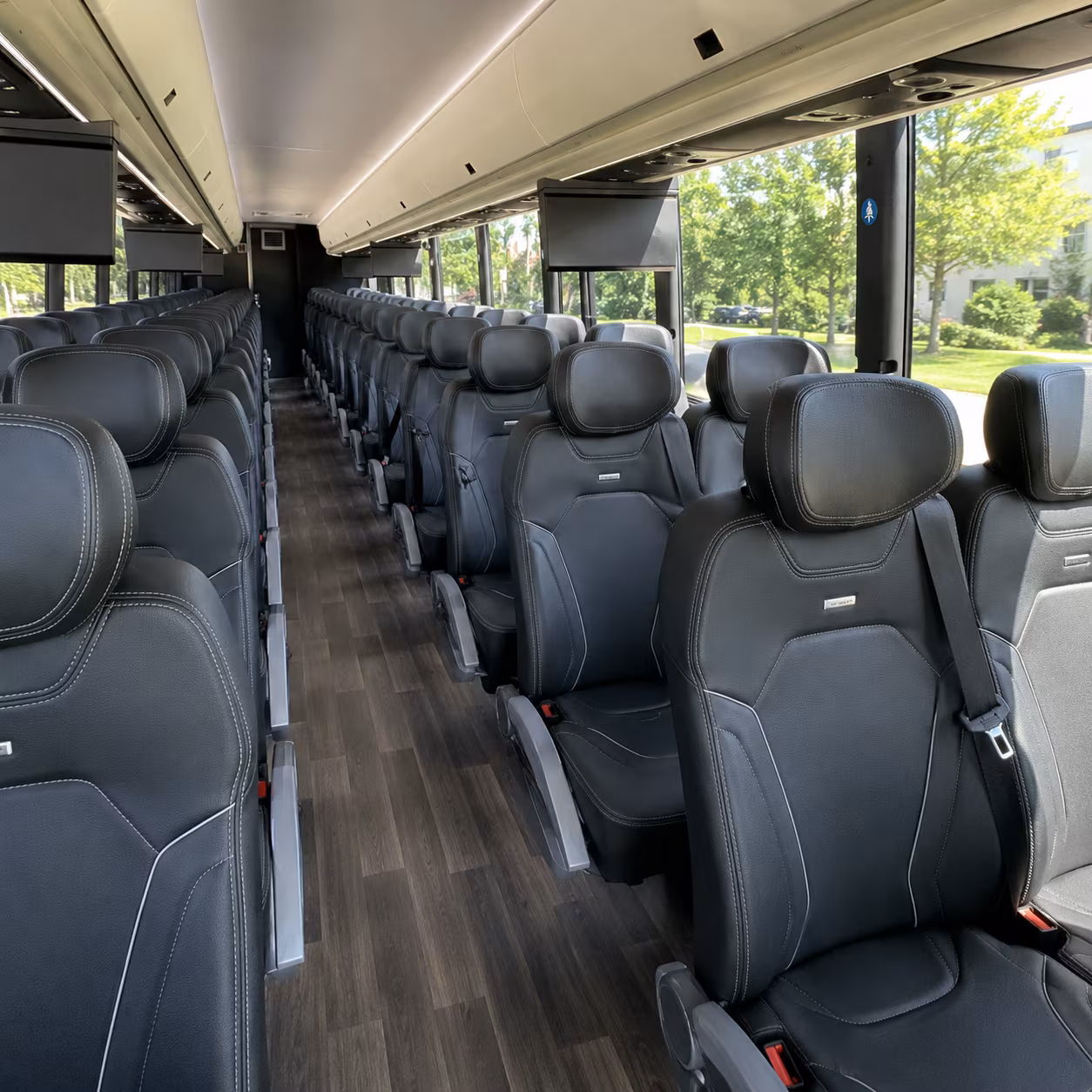 leander sporting event transportation onboard seating