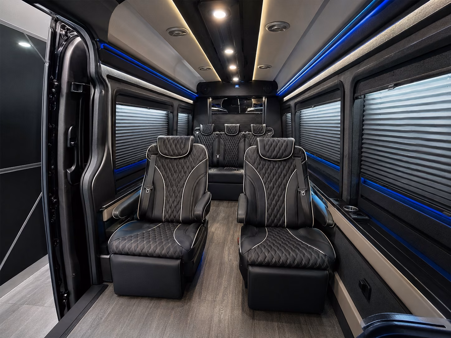 leander sprinter van with driver inside
