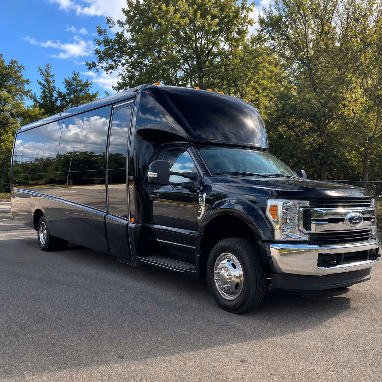 prom night dinner and venue buses serving the leander area