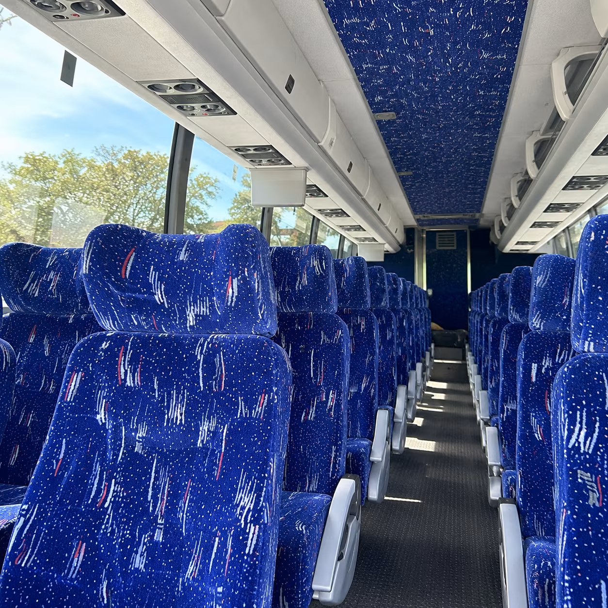 shuttle buses for weekly worship services in leander